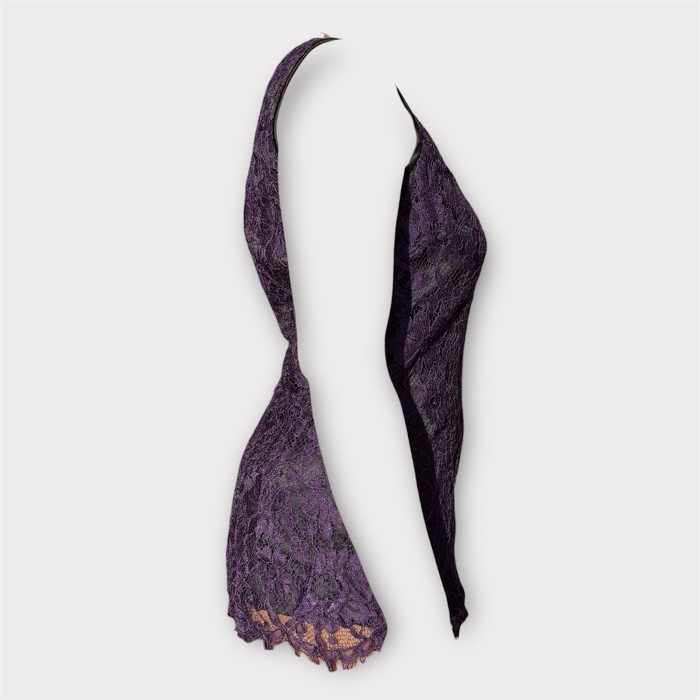 Dolce & Gabbana Deep Purple Lace Top - Picture 4 of 7